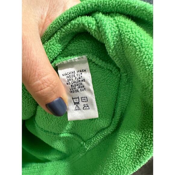 Vintage Lilly Pulitzer Green ZipUp Fleece, VGUC, Sz 12, Fits Like Sz 10. (10A) - Picture 5 of 5